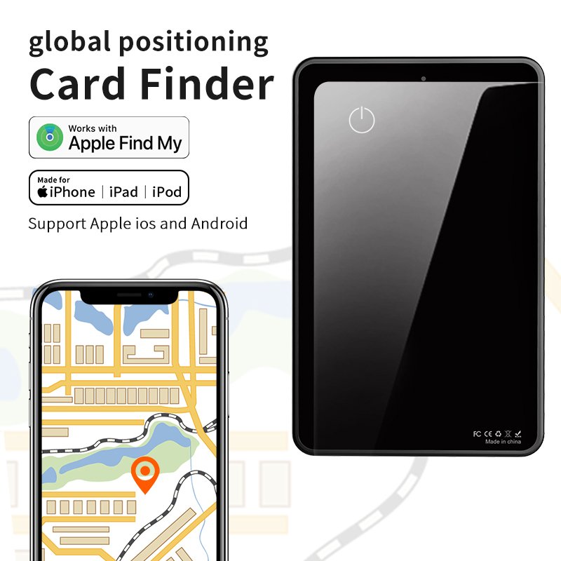 MFi Certified Air Tag Wallet Finder With NFC Function Smart Card Finder Find My Device Itag Tracker Locator For IPhone Phone
